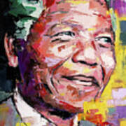 Nelson Mandela Art Print