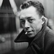 Nobel Prize Winning Writer Albert Camus  Unknown Date-2015 Art Print