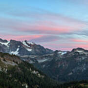 North Cascades Sunset Featuring Mount Shuksan #1 Art Print