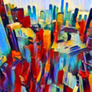 Nyc View #1 Art Print