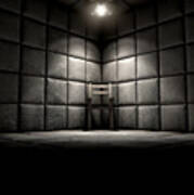 Padded Cell And Empty Chair #1 Art Print