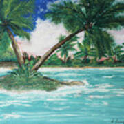 Paradise Island #1 Art Print