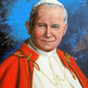 Pope John Paul Ii Art Print