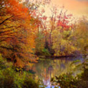 Reflections Of Autumn #1 Art Print