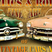 Relics And Rods #1 Art Print