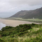 Rhossili Bay, South Wales #1 Art Print