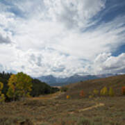 Sawtooth Skies #1 Art Print