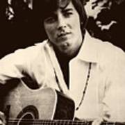 Singer Bobby Sherman 1969 #1 Art Print