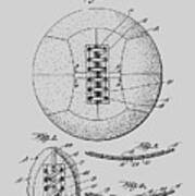 Soccer Ball Patent  1928 #2 Art Print