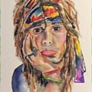 Steven Tyler #1 Art Print