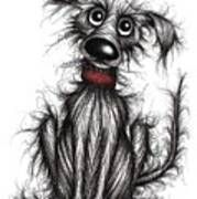 Stinker The Dog #1 Art Print