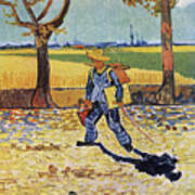 The Painter On His Way To Work #1 Art Print