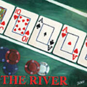 The River Art Print