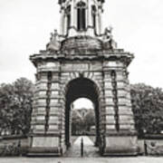 Trinity College Campanille - Sepia Toned Art Print