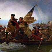 Washington Crossing The Delaware Art Print