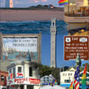 Welcome To Provincetown #1 Art Print