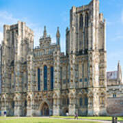 Wells Cathedral #2 Art Print