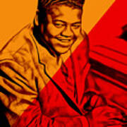 Fats Domino Collection #10 Art Print
