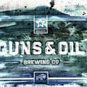 11030 Guns And Oil Brewery Art Print