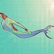 Mermaid #12 Art Print