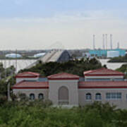 17th Street Bridge, Vero Beach, Fl Art Print