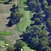 18th Hole Gulph Mills Golf Club Aerial 200 Swedeland Road Conshohocken Pa 19428 Art Print