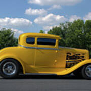 1931 Ford Coupe Hot Rod Art Print