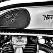 1938 Norton International 30 Motorcycle Art Print