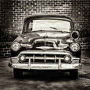 1953 Chevy Belair Police Car Art Print