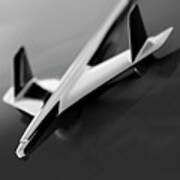 1955 Chevrolet Belair Hood Ornament 2 Art Print