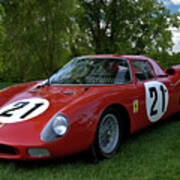 1965 Ferrari V12 250 Lm Art Print