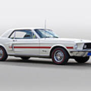 1968 Ford Mustang 'california Special' Gt Art Print