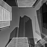 Abstract Architecture - Toronto Financial District #4 Art Print