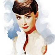 Audrey Hepburn, Actress #2 Art Print