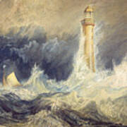Bell Rock Lighthouse Art Print