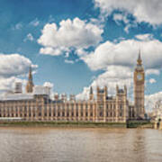Big Ben And Parliament Building #2 Art Print