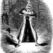 Dickens Christmas Carol Art Print