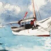 Fishing Boats, Key West, #1 Art Print