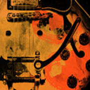 Gibson Guitar Poster  #3 Art Print