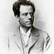 Gustav Mahler, Austrian Composer #2 Art Print