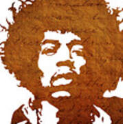 Jimi Hendrix #2 Art Print