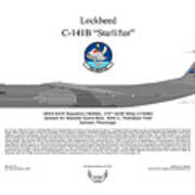 Lockheed C-141a Starlifter #2 Art Print