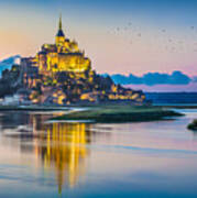 Mont Saint Michel #3 Art Print