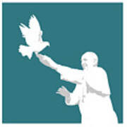 Pope Francis #2 Art Print