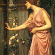 Psyche Entering Cupid's Garden, From Circa 1904 Art Print
