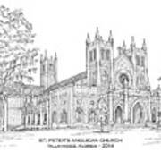 St. Peter's Anglican Church #2 Art Print