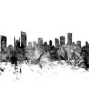 Vancouver Canada Skyline #2 Art Print