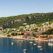 Villefranche-sur-mer And Cap De Nice On French Riviera 1 Art Print