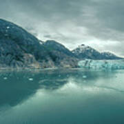 Magnificent Sawyer Glacier At The Tip Of Tracy Arm Fjord #20 Art Print