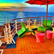 Carnival Pride Deck #3 Art Print